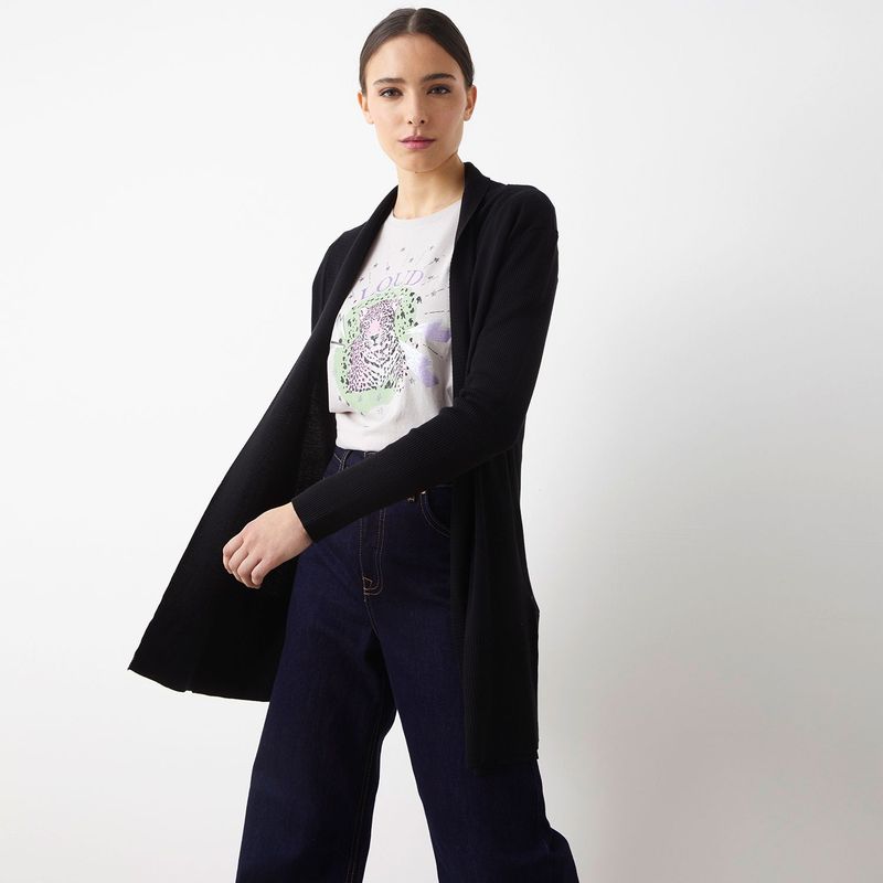 BASEMENT - Cardigan para Mujer Basement