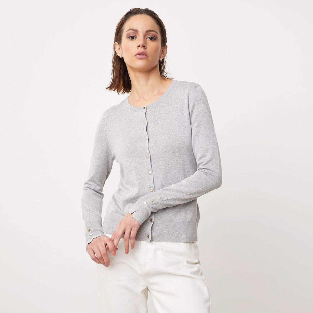 BASEMENT - Cardigan para Mujer Basement