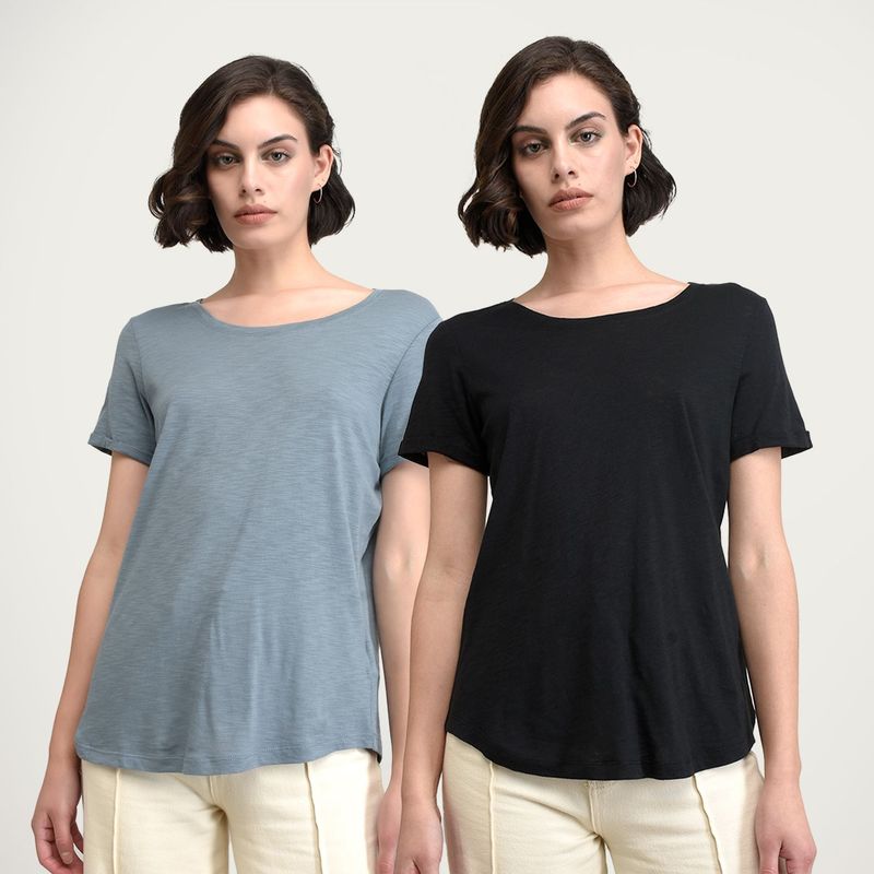 UNIVERSITY CLUB - Camiseta Manga corta Algodón orgánico University Club Mujer