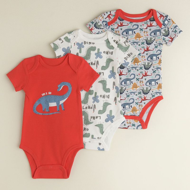 YAMP - Bodies Bebé Niño Pack x 3 Algodón Yamp