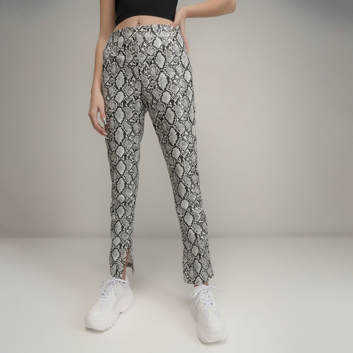 DAHLA - Pantalón Skinny Efecto cuero Mujer