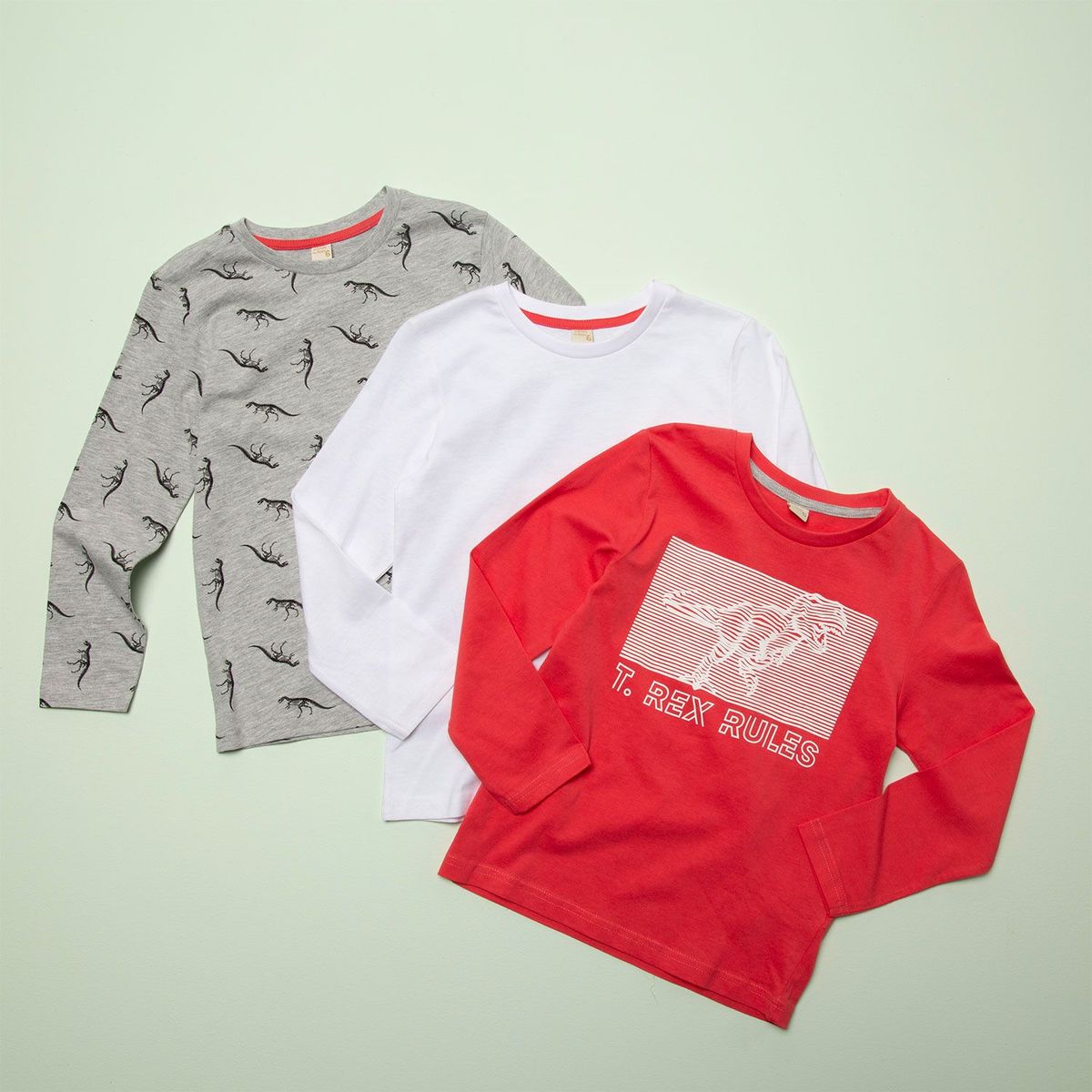 YAMP - Pack de 3 Camisetas para Niño Yamp