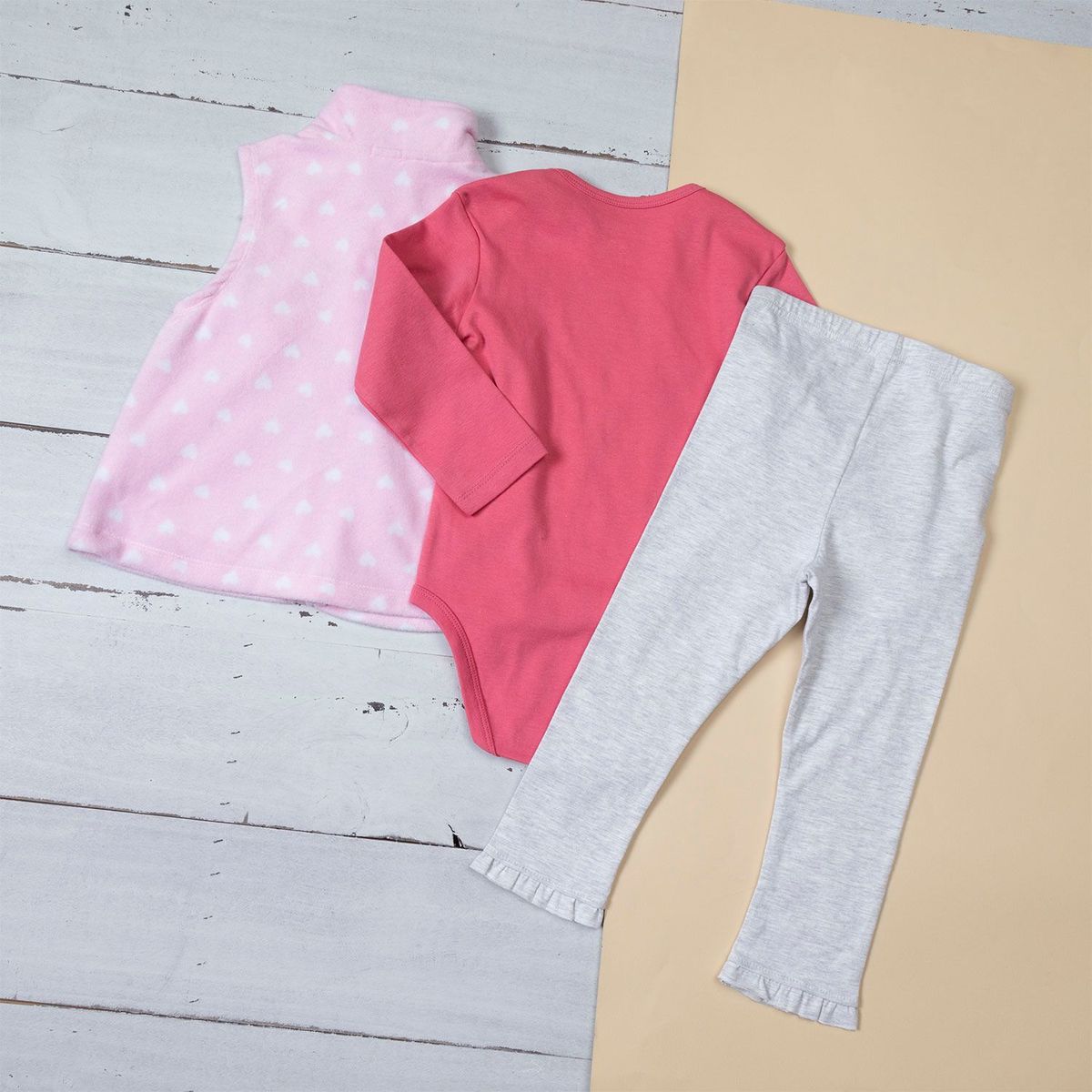 YAMP - Conjunto Bebé Niña Algodón Yamp