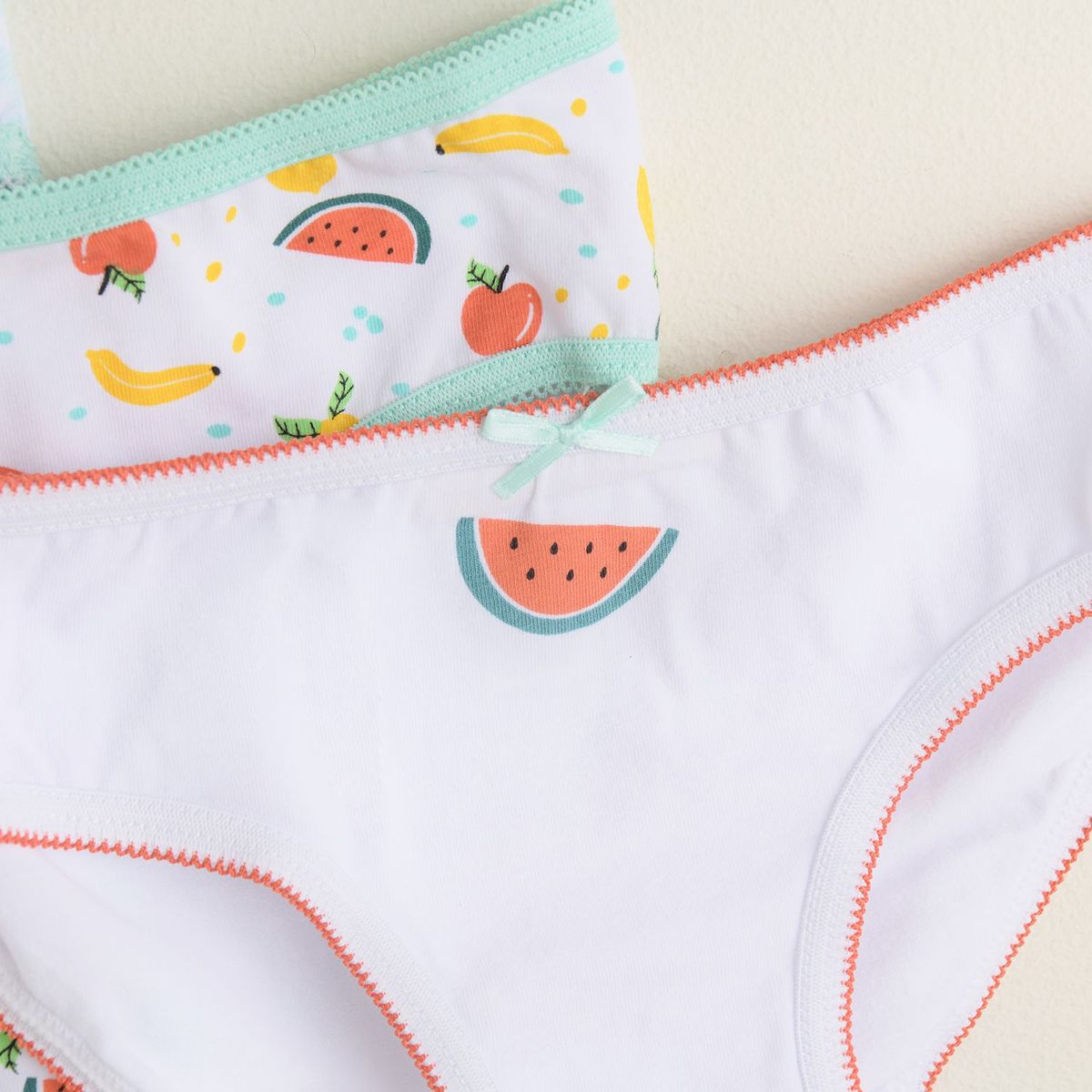 YAMP - Pack de 3 panties para Niña algodón Yamp