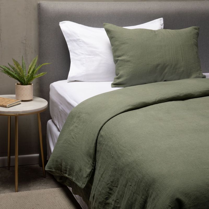 BASEMENT HOME - Funda de Plumón Lisa 100% Lino Basement Home