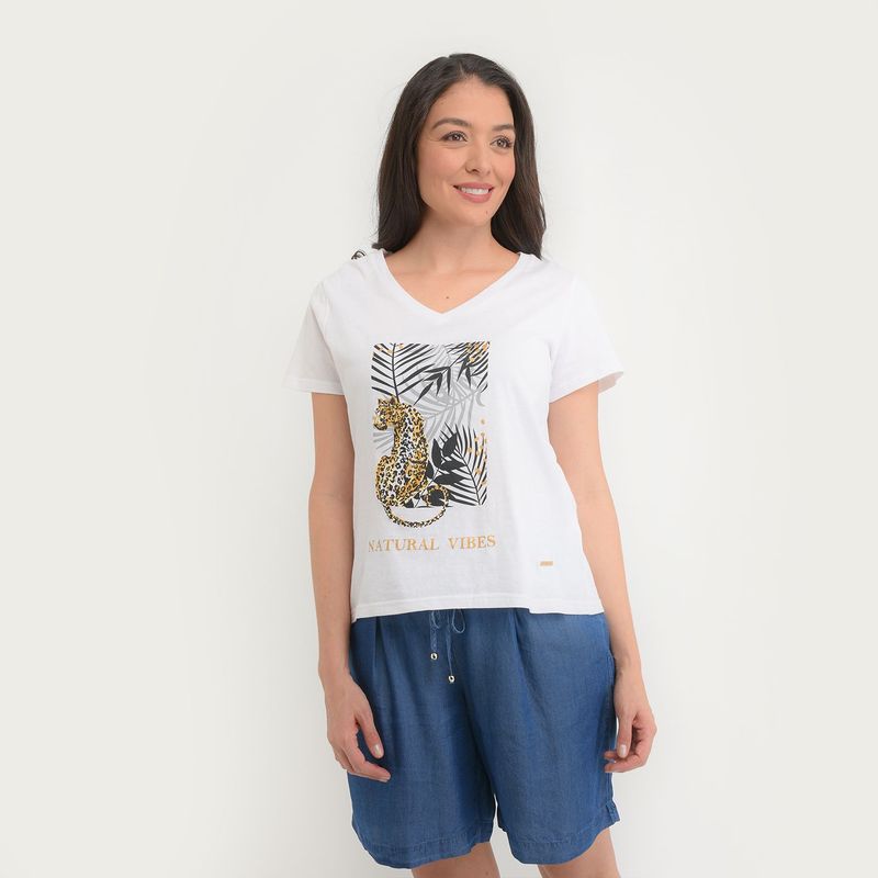 SOUTHLAND - Camiseta Manga corta Algodón orgánico Southland Mujer
