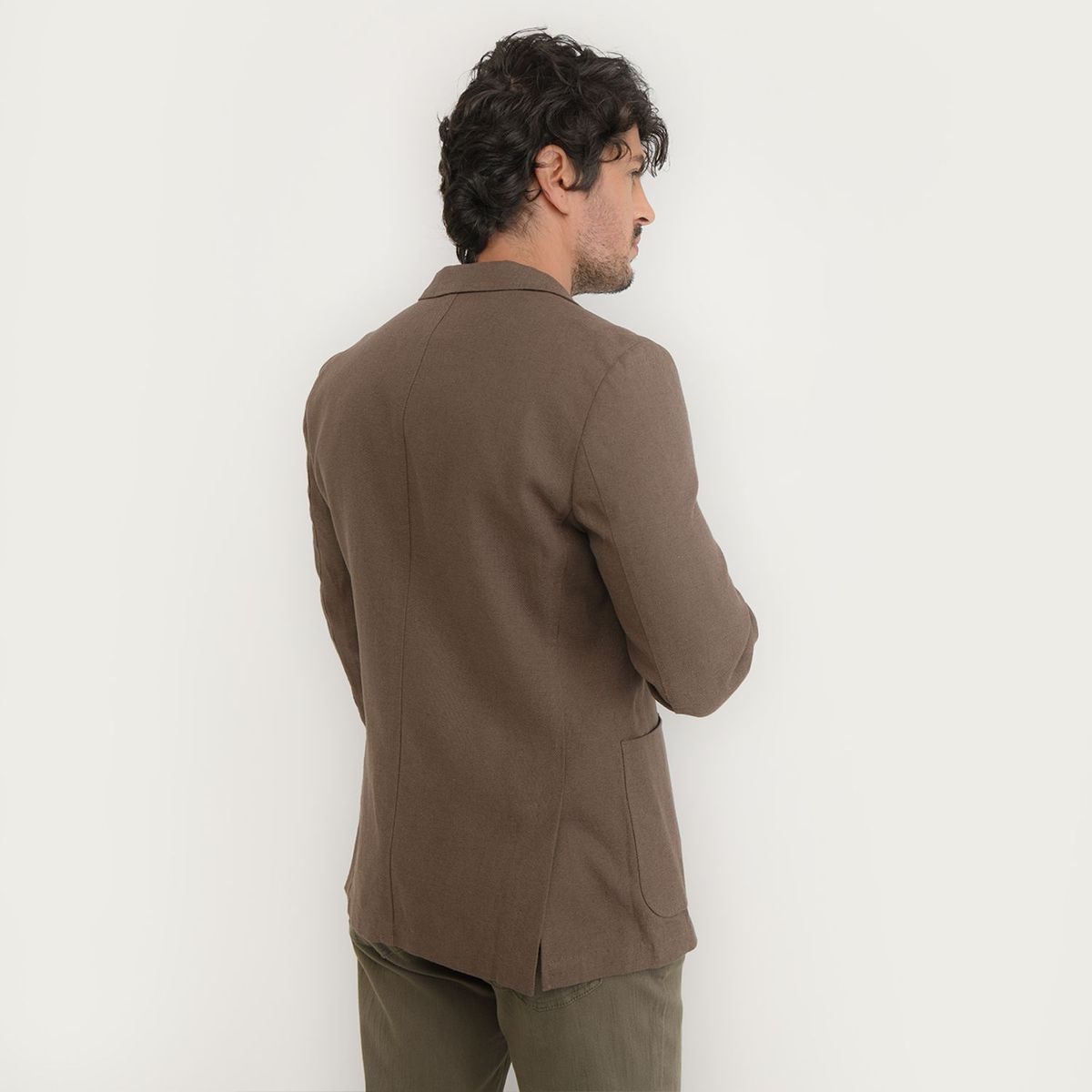 WOLF & HANK - Blazer Lino Hombre Wolf & Hank