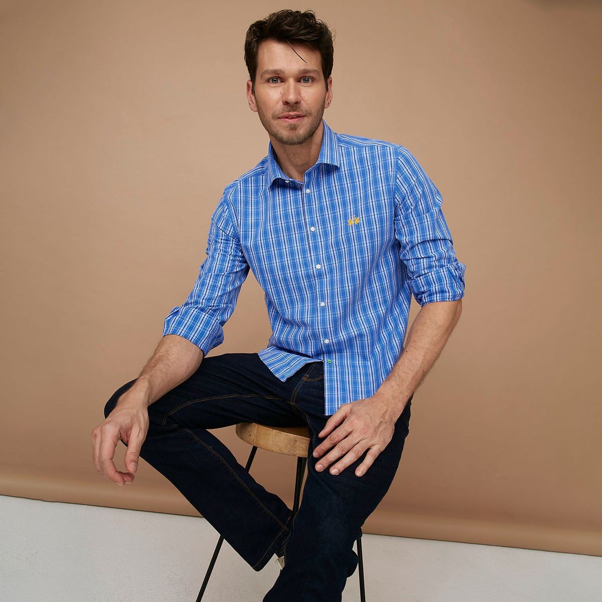 LA MARTINA - Camisa casual para Hombre Slim La Martina