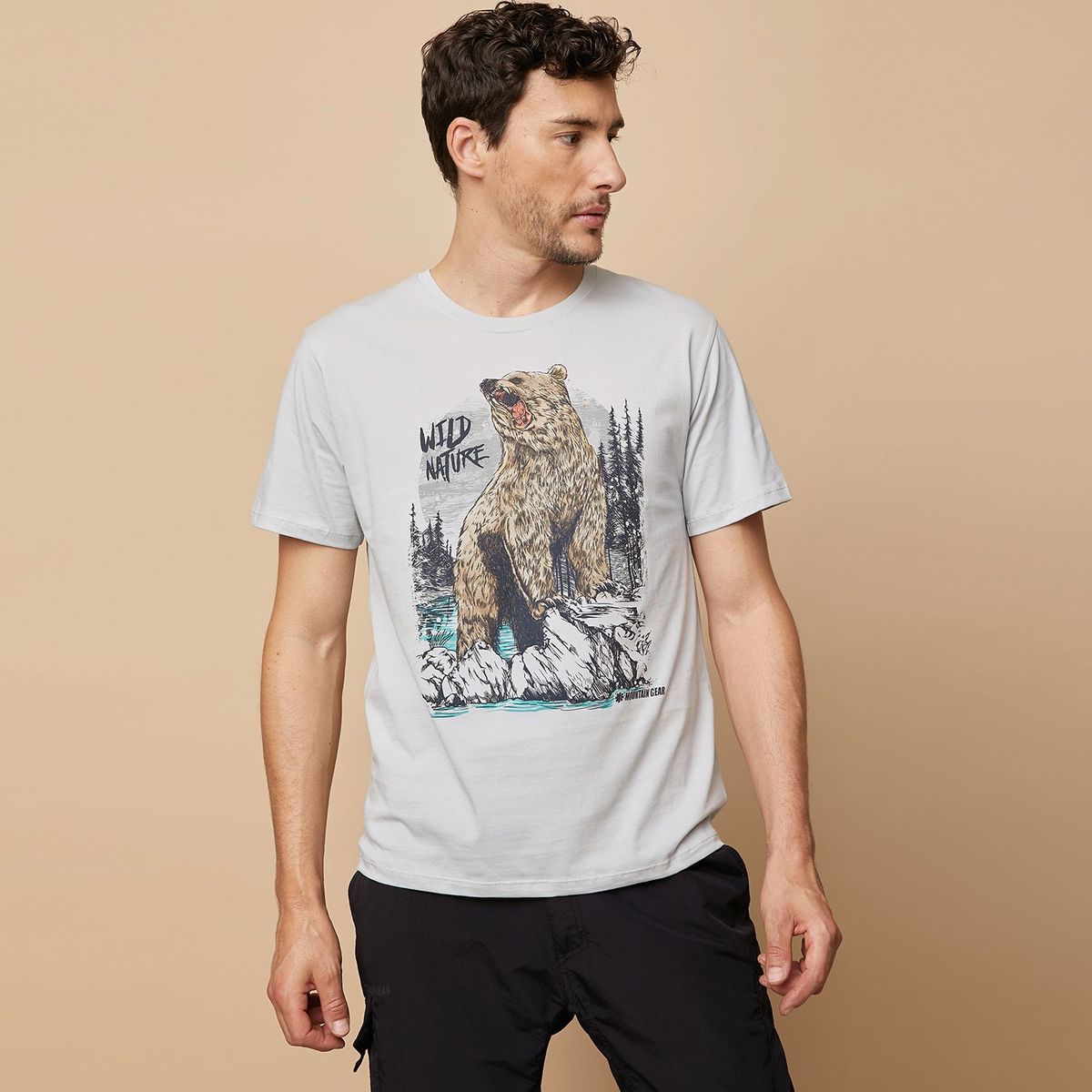 MOUNTAIN GEAR - Camiseta deportiva Outdoor Mountain Gear Hombre