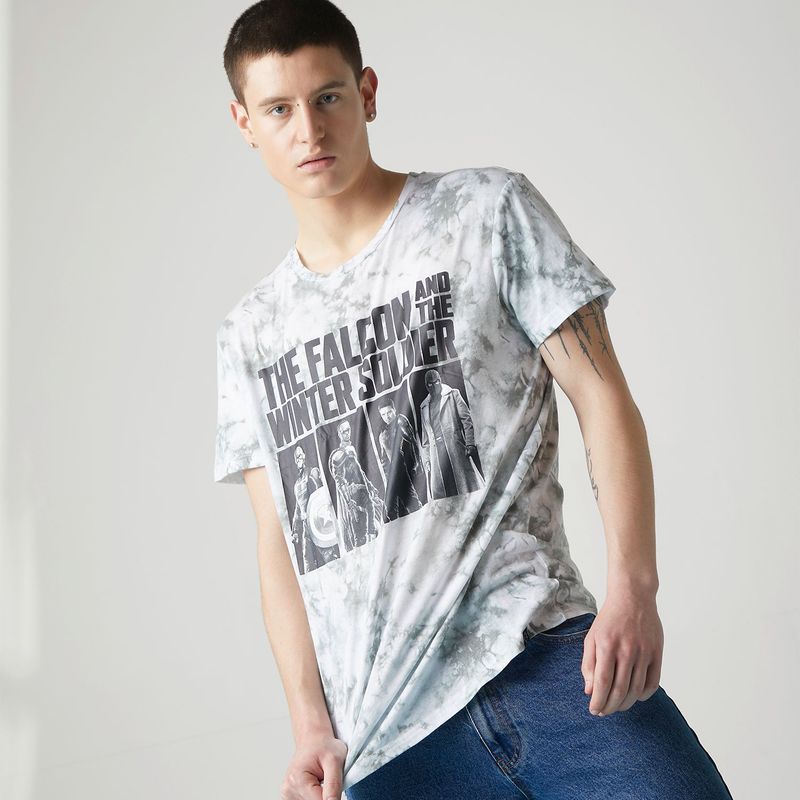 BEARCLIFF - Camiseta para Hombre Manga corta con Estampado Bearcliff