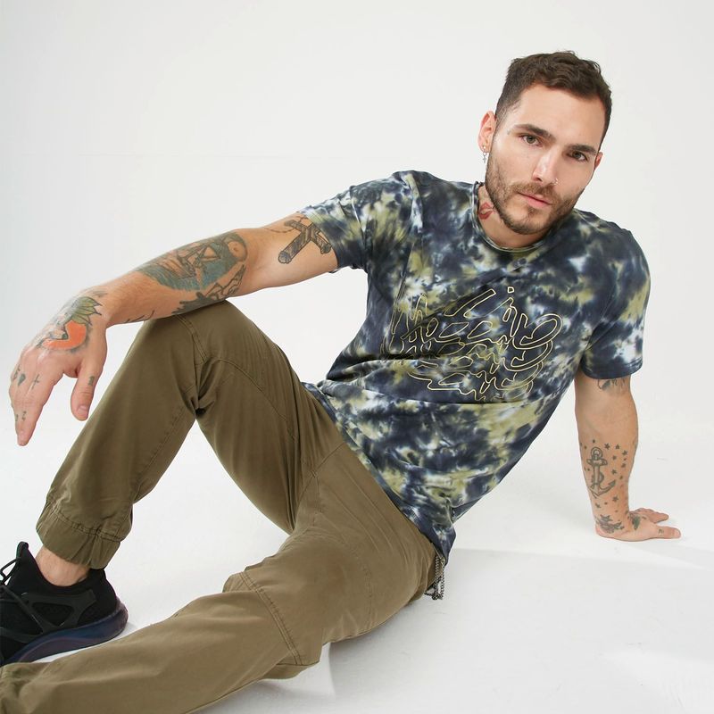 MOSSIMO - Camiseta para Hombre Manga corta con Estampado Mossimo