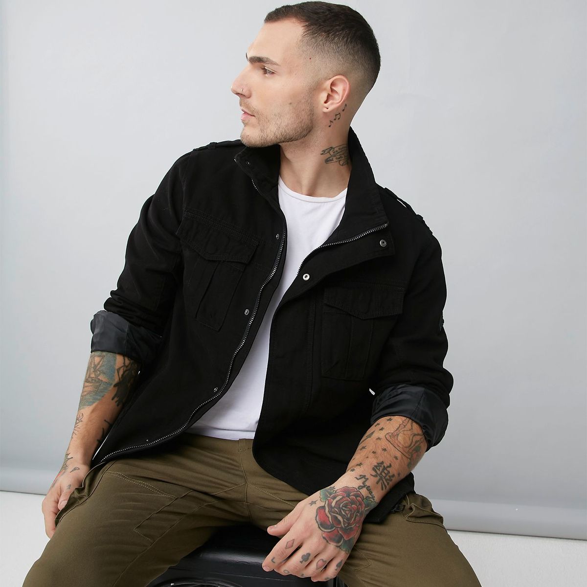 MOSSIMO - Chaqueta Hombre Mossimo