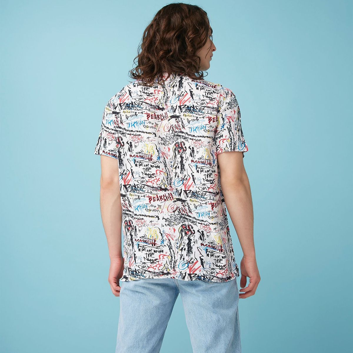 BEARCLIFF - Camisa casual para Hombre Manga corta Bearcliff