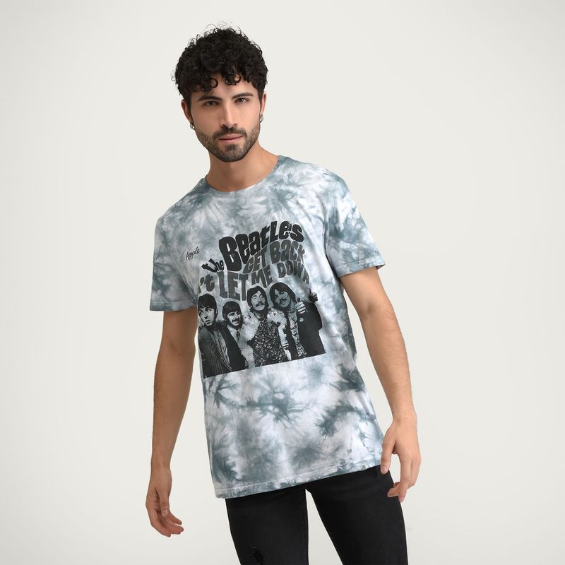 DENIMLAB - Camiseta para Hombre Manga corta con Estampado Bearcliff