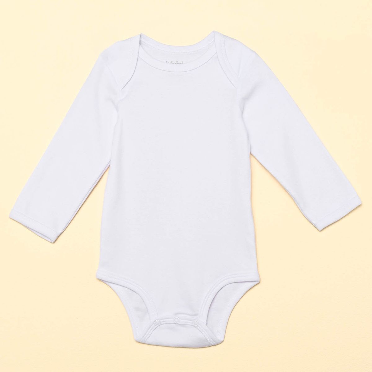 YAMP - Pack x3 Body Blanco Manga Larga para Bebé Unisex Yamp