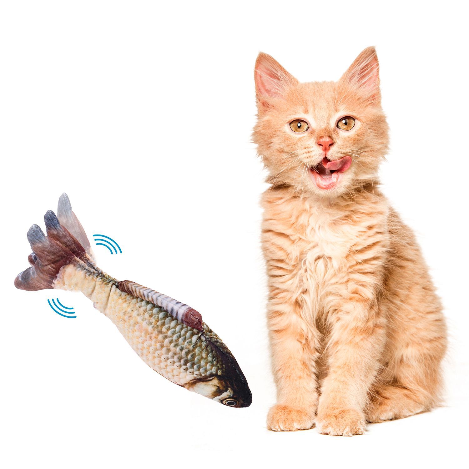 Juguete Pescado Eléctrico para Gatos KULCAN | falabella.com