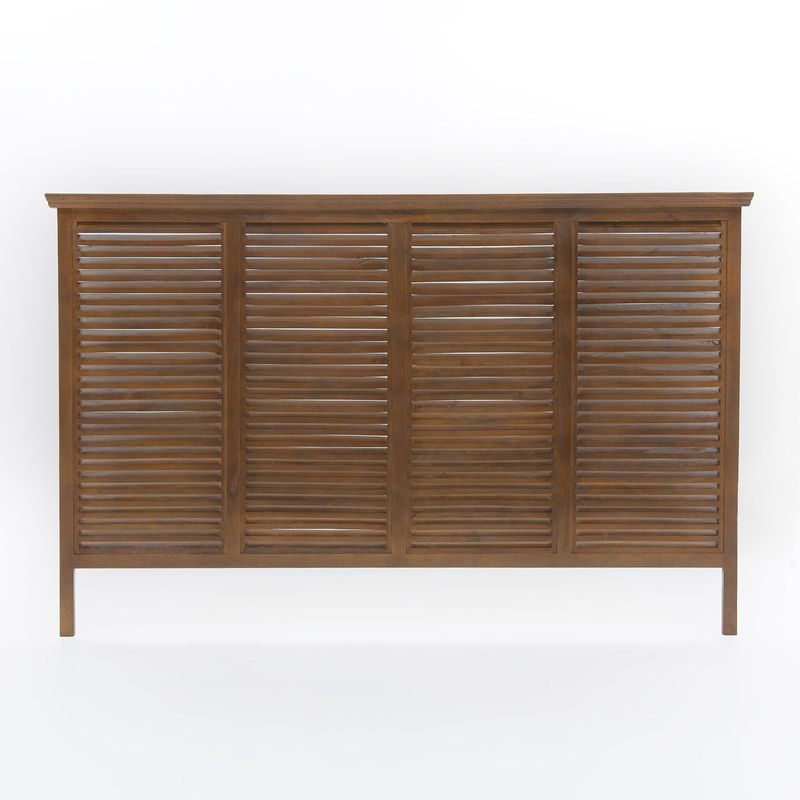 BASEMENT HOME - Cabecero para Cama Queen Moderno en Madera mango 130 x 186 cm Basement Home