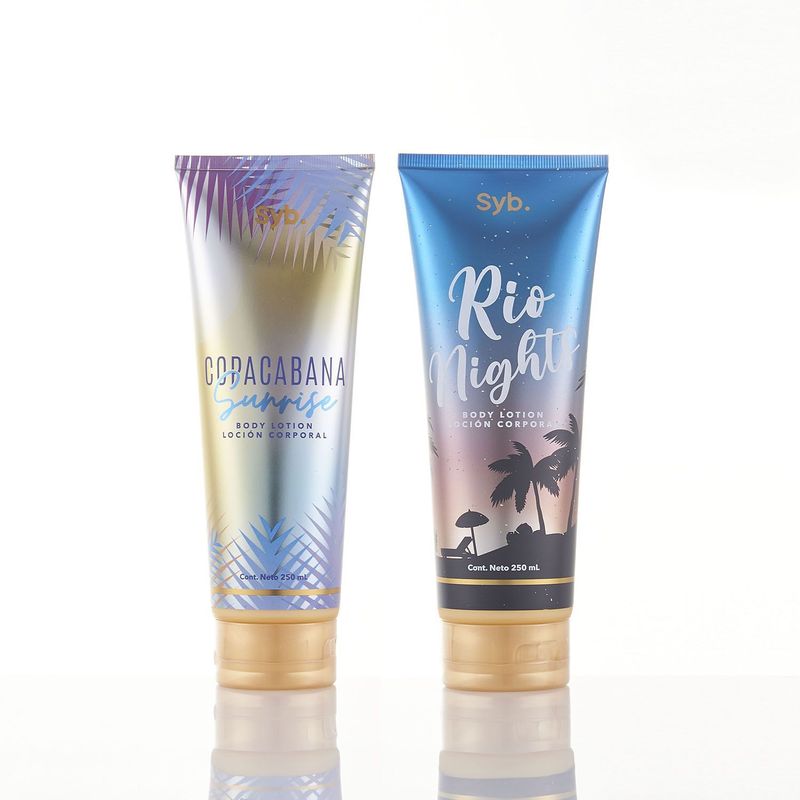 SYBILLA - Hidratante Corporal Estuche Crema De Manos Sybilla X2 Vainilla + Coco 