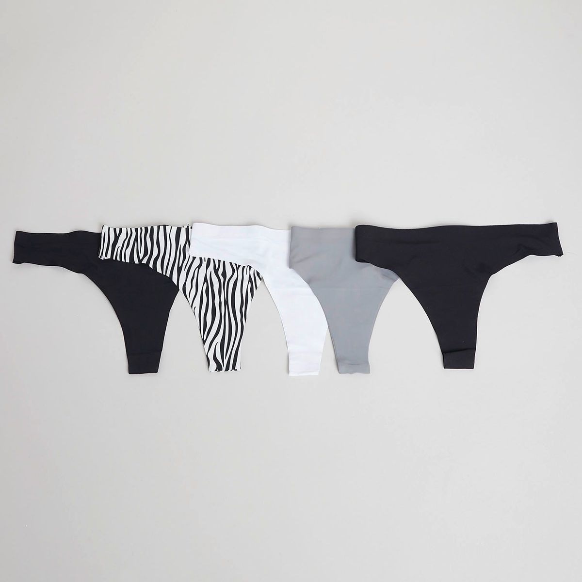 DAHLA - Tanga Brasilera Pack de 5 para Mujer Dahla