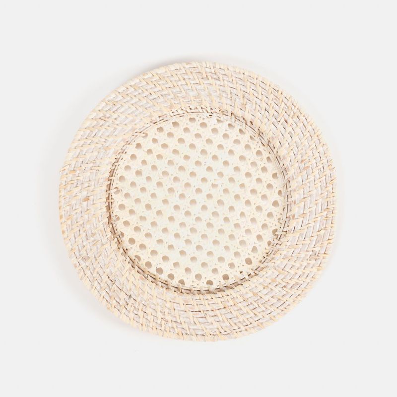 CASA CANTABRIA - Plato base Rattán 33 cm