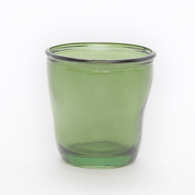 CASA CANTABRIA - Vaso de vidrio corto Casa Cantabria: 1 pieza