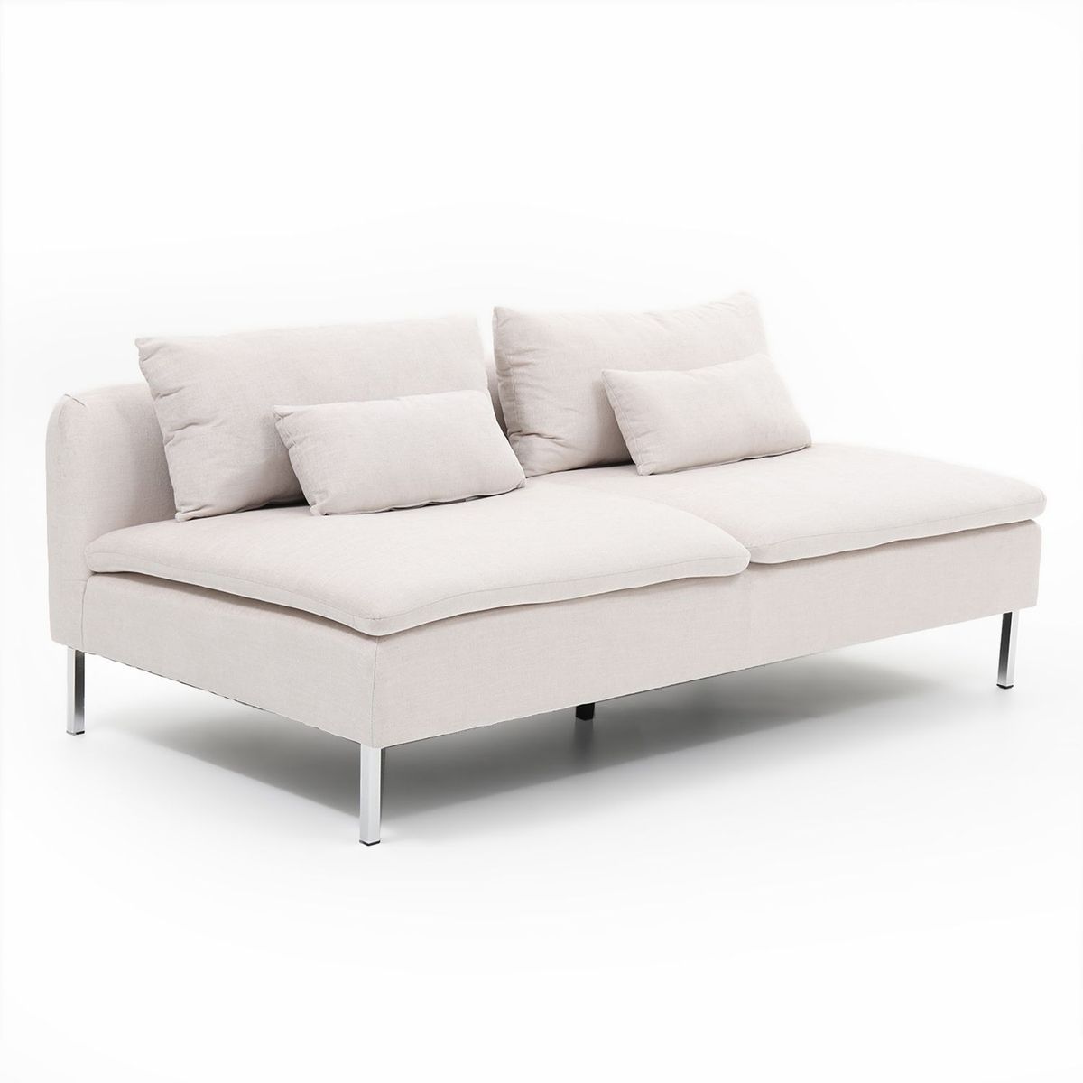 MICA - Sofá 3 Puestos Poliéster Egil