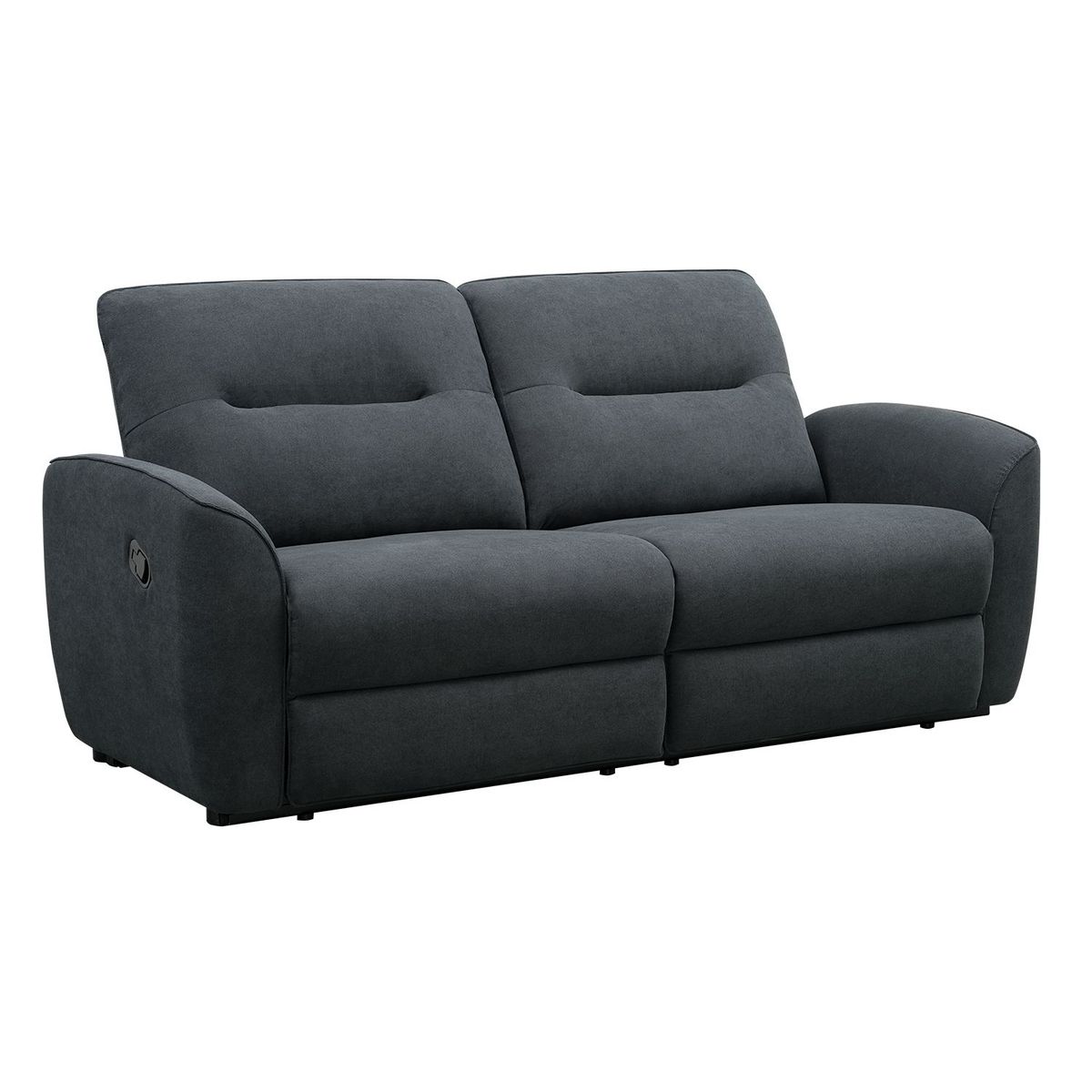 MICA - Sofá Reclinable Moderno 3 Puestos en Tela Mecánico Gabriel 194 X 93 X 91 cm Mica