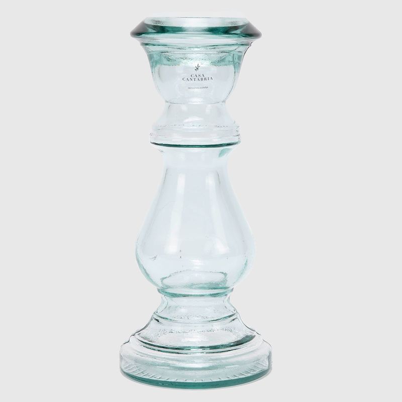 CASA CANTABRIA - Candelabro Vidrio 30 x 13 cm
