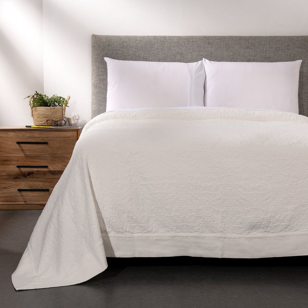 CASA CANTABRIA - Cubrelecho Casa Cantabria: Algodón 