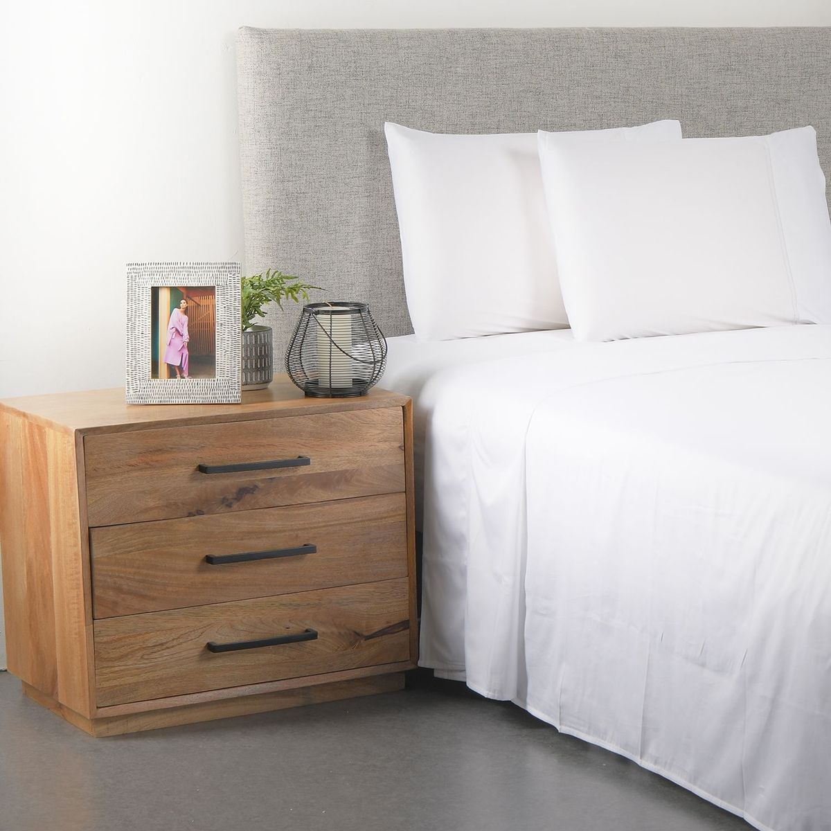 CASA CANTABRIA - Juego de sábanas Básico de Algodón CASA CANTABRIA