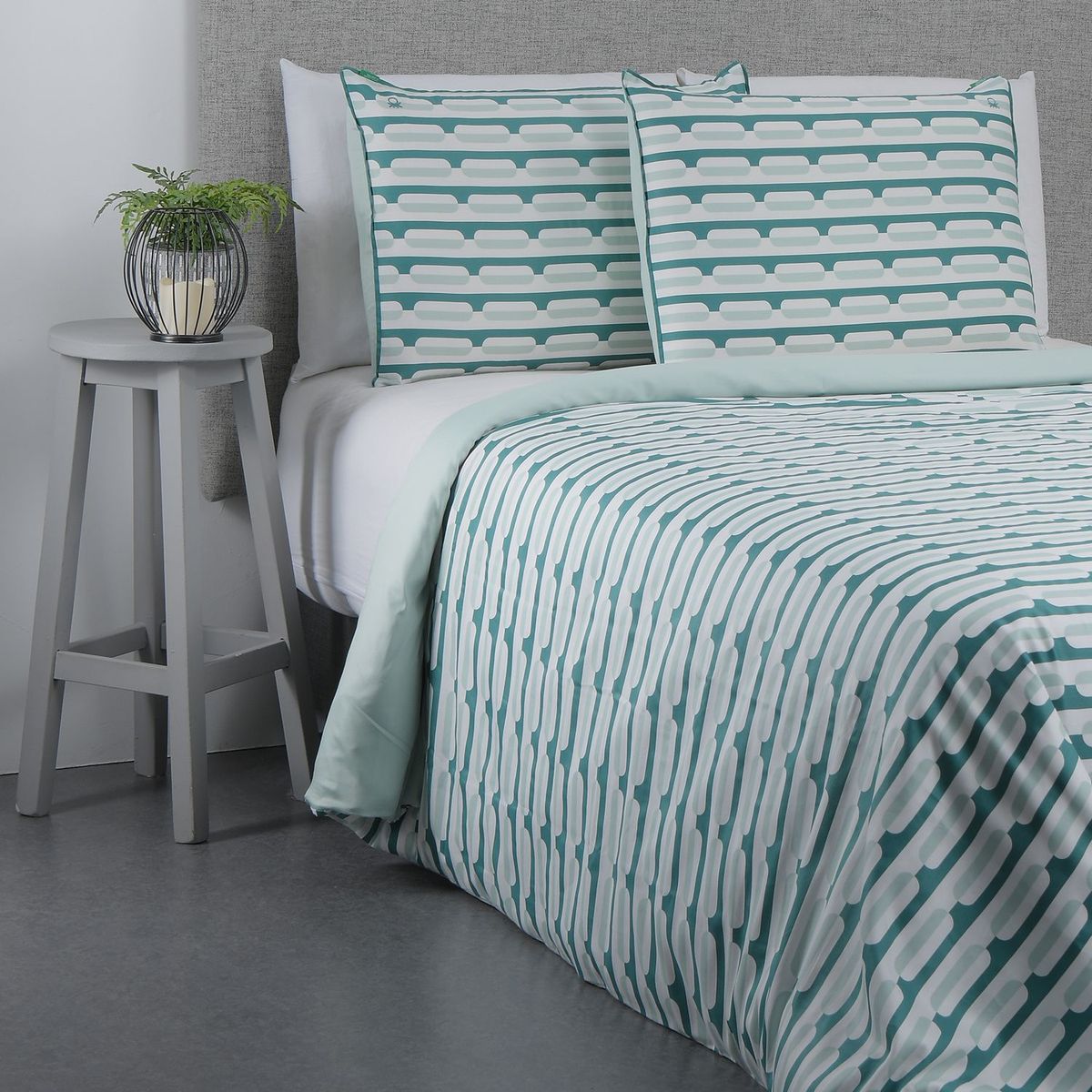 BENETTON - Funda de Plumón Estampada de Algodón 200 hilos Verona Benetton