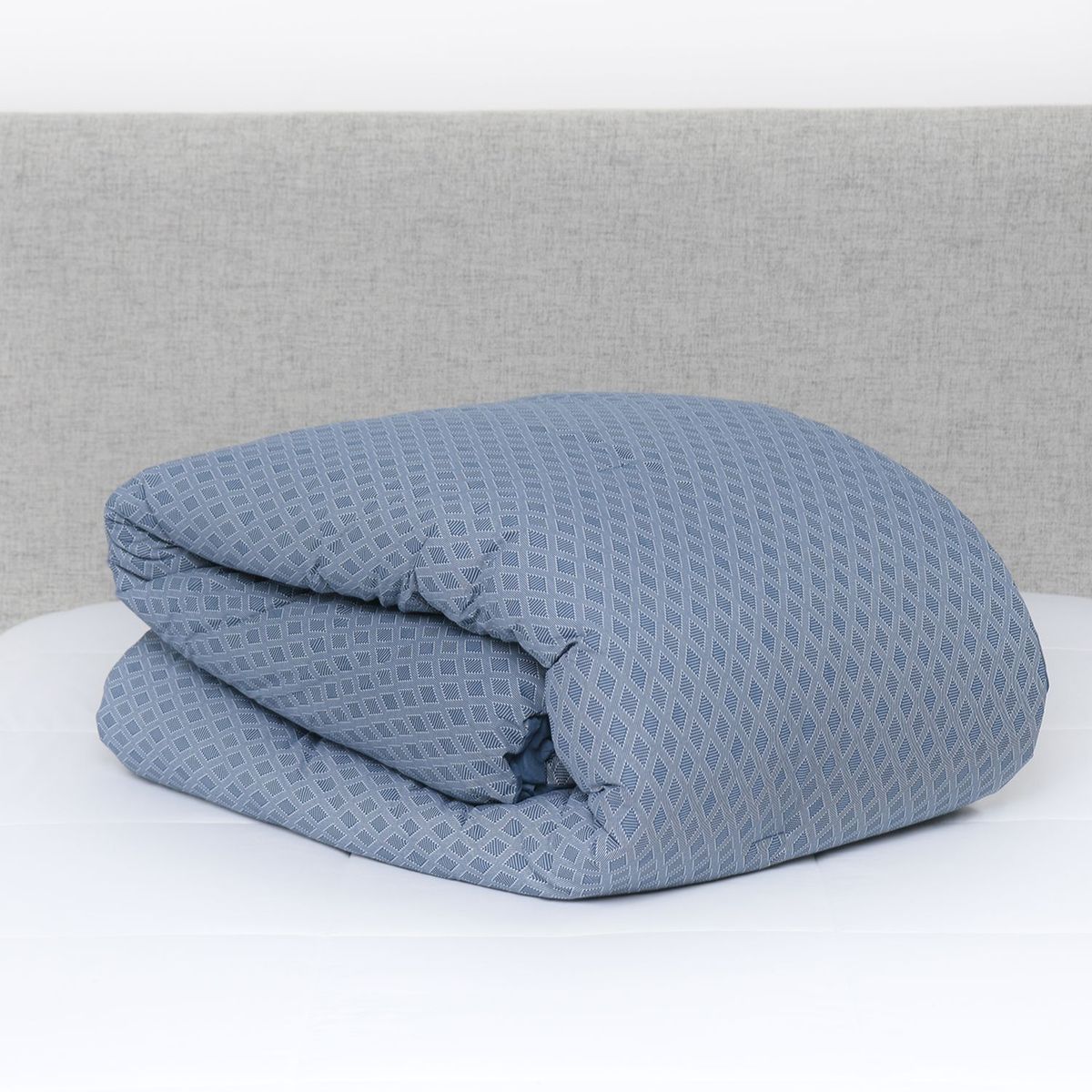 BASEMENT HOME - Edredón Estampado de Polialgodón 500 GSM Rombos Basement Home