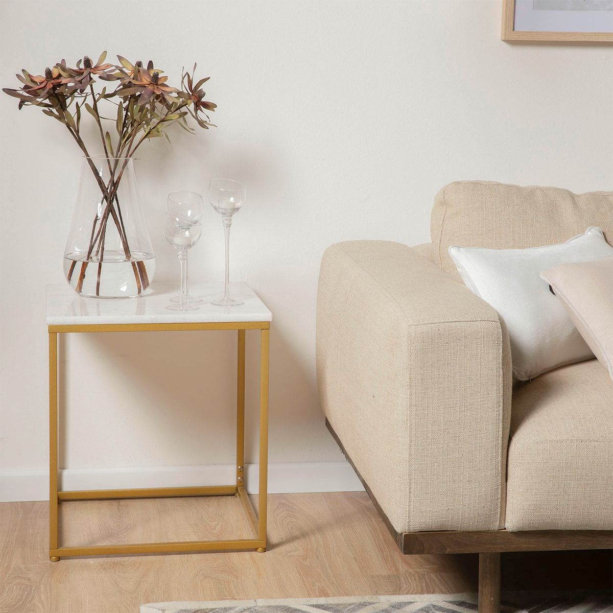 BASEMENT HOME - Candelabro Vidrio 20 x 7 cm