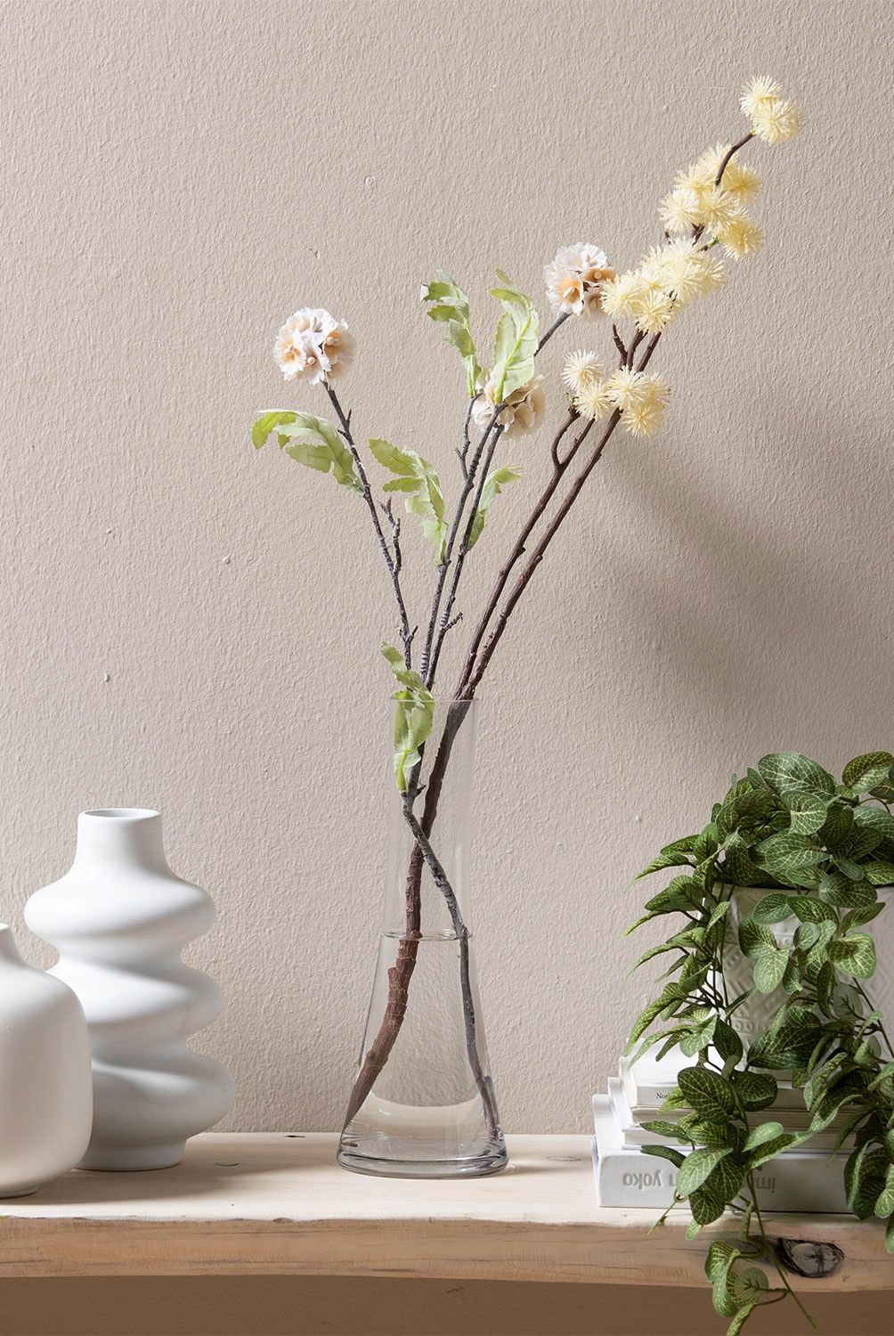 MICA - Florero Vidrio 30 x 10.5 cm Mica