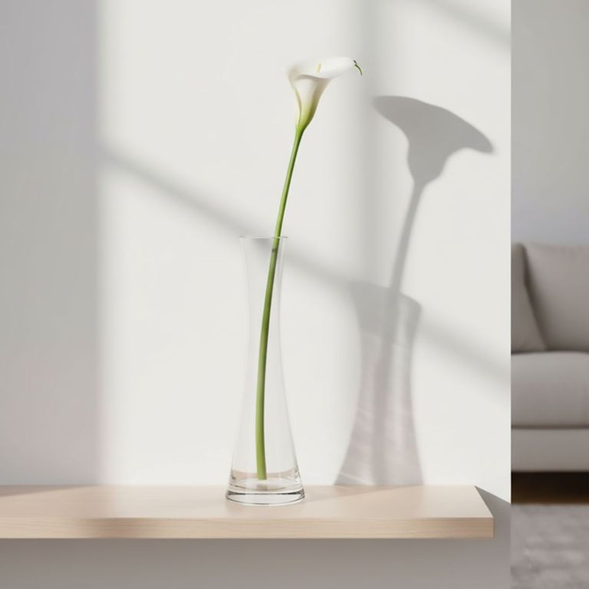 MICA - Florero Vidrio 40 x 12,5 cm Mica