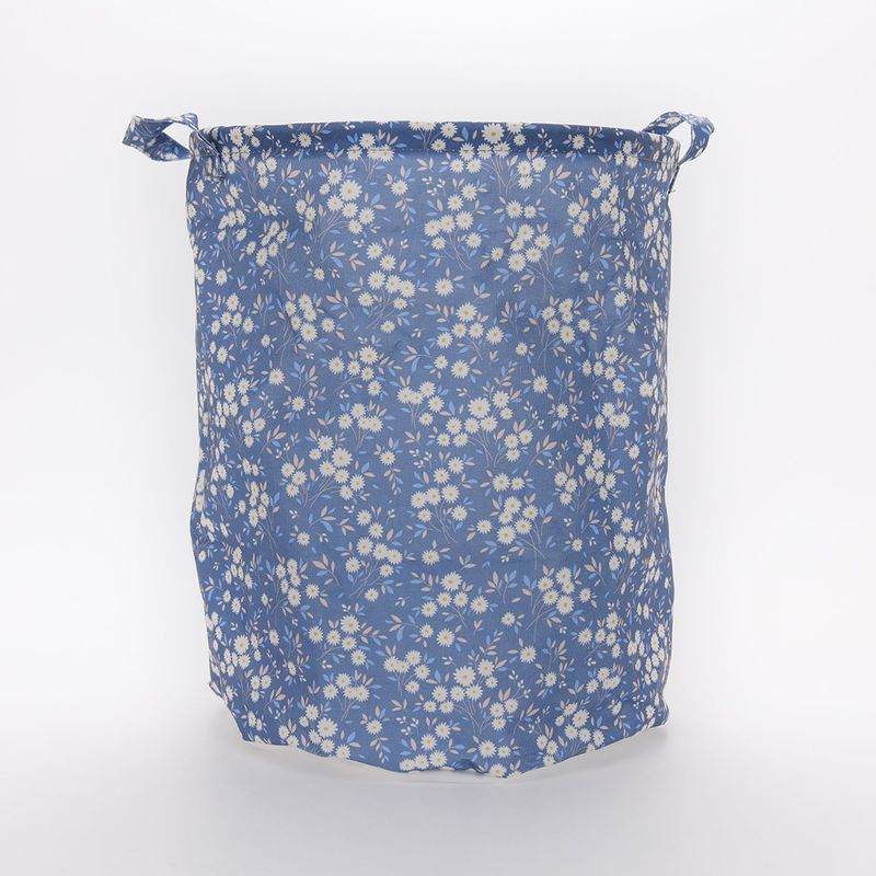MICA - Canasto Poliéster Mica Decorativo de Almacenamiento para Organizar 42 x 33 cm
