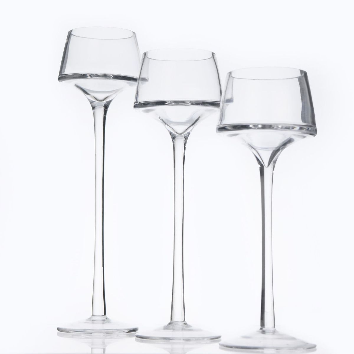 BASEMENT HOME - Candelabro Vidrio 20 x 6 cm