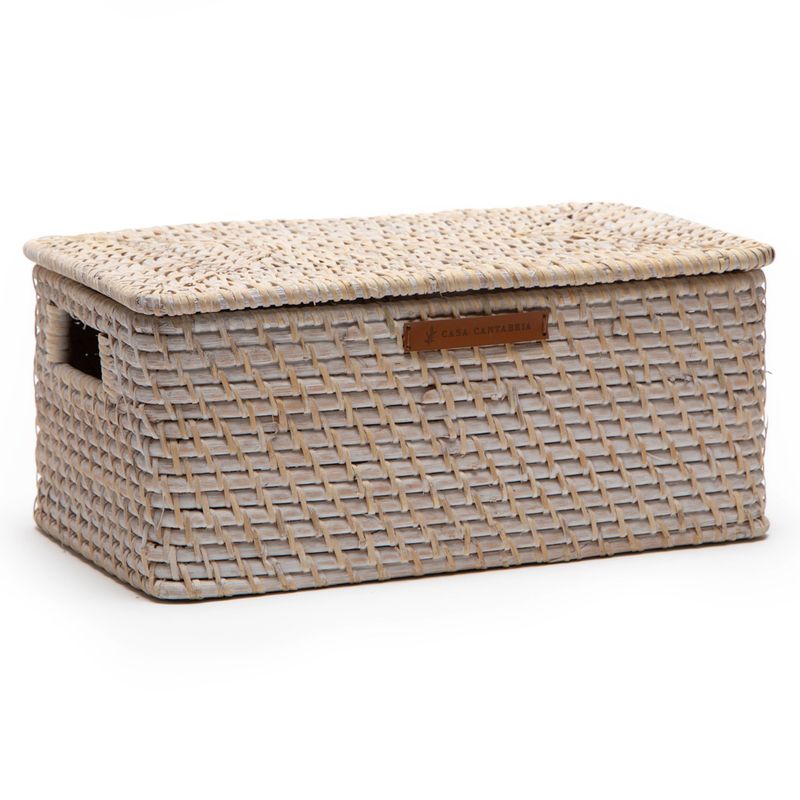 CASA CANTABRIA - Centro de mesa Rattán 15 cm x 35 cm CASA CANTABRIA