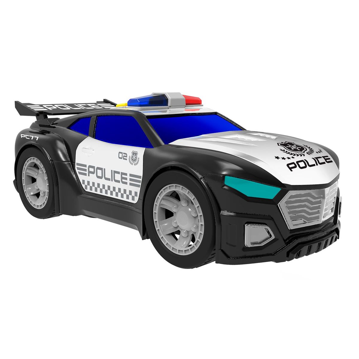 MOTOR EXTREME - Carro de Policia Motor Extreme, a Partir de los 3 Años, Necesita Pilas