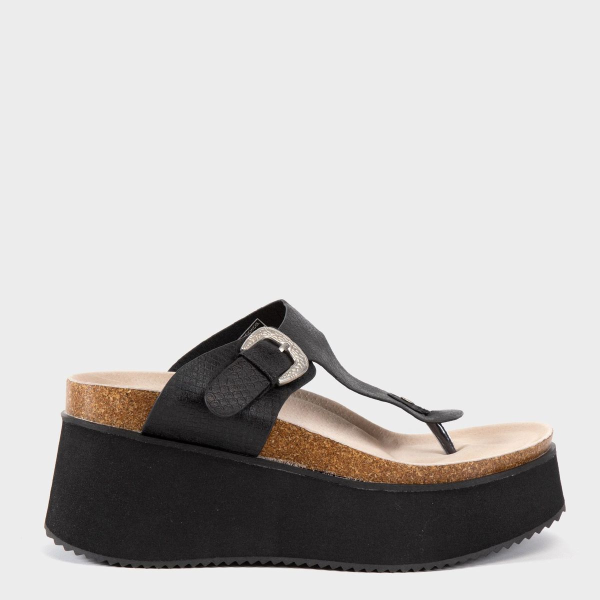 SYBILLA - Sandalias para Mujer con plataforma Sandalias Sybilla negras de moda para mujer