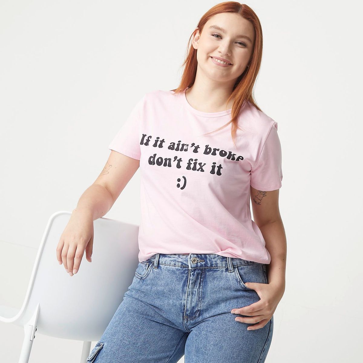 SYBILLA - Camiseta Manga corta Algodón orgánico Sybilla Mujer