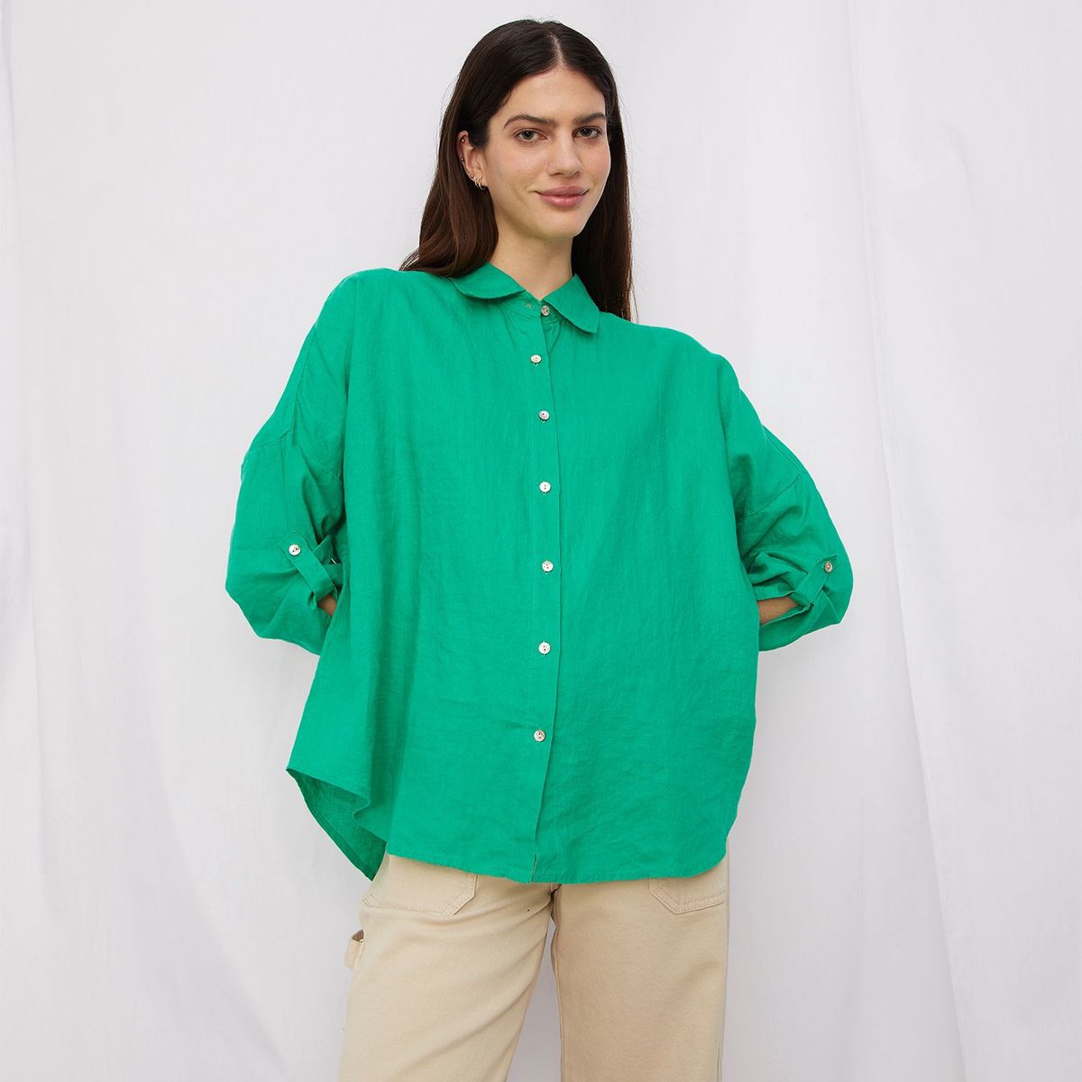 BASEMENT - Blusa Manga larga Basement Mujer