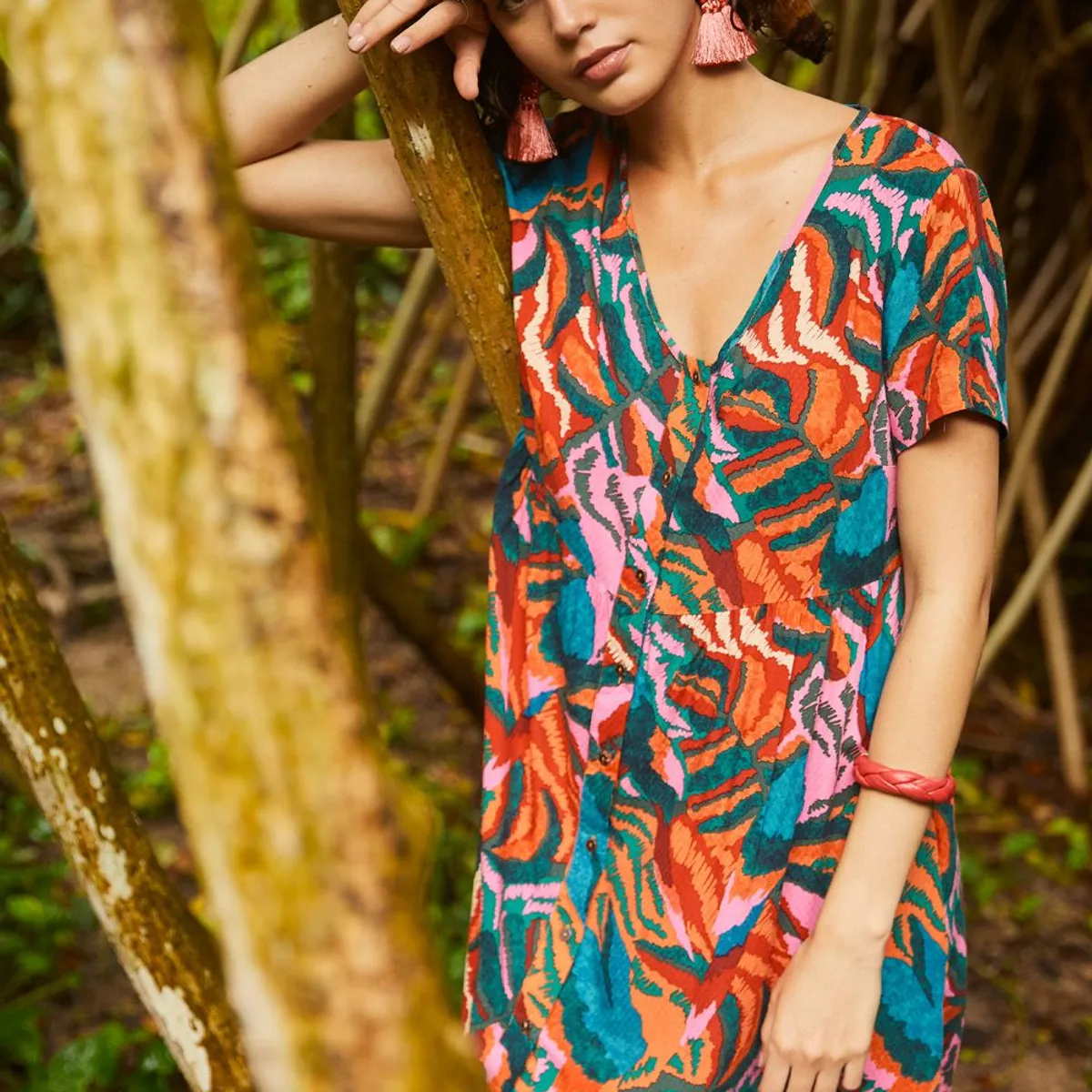 BASEMENT - Vestido para Mujer Corto Basement