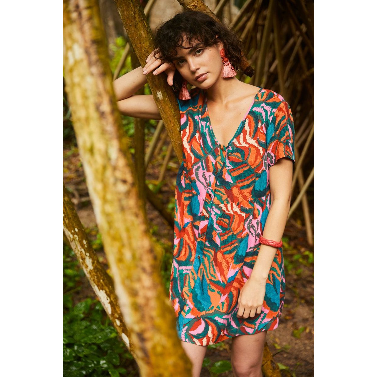 BASEMENT - Vestido para Mujer Corto Basement