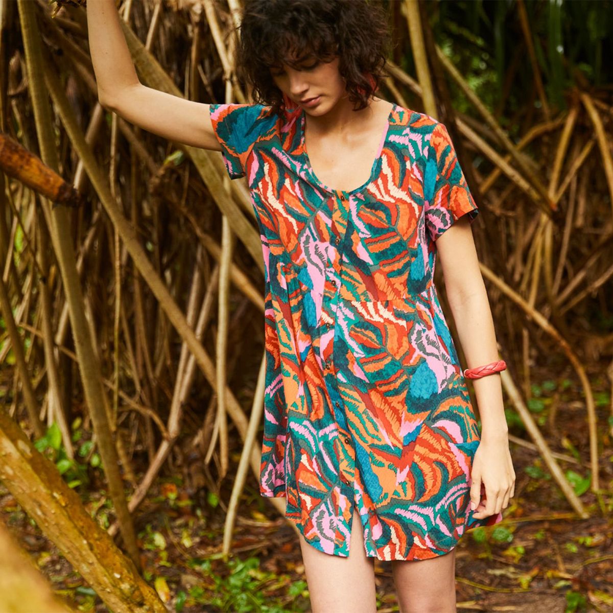 BASEMENT - Vestido para Mujer Corto Basement