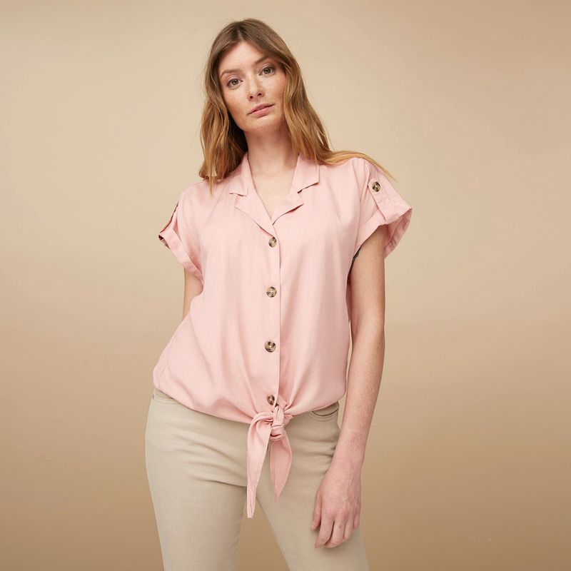 UNIVERSITY CLUB - Blusa Manga corta University Club Mujer