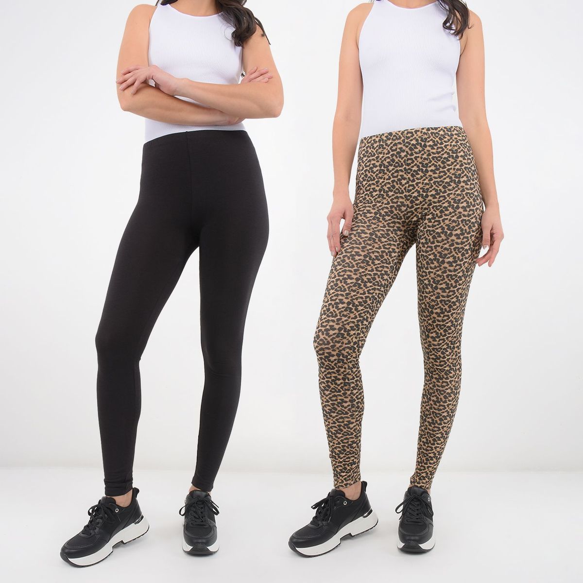 UNIVERSITY CLUB - Pantalón Leggins Algodón Mujer
