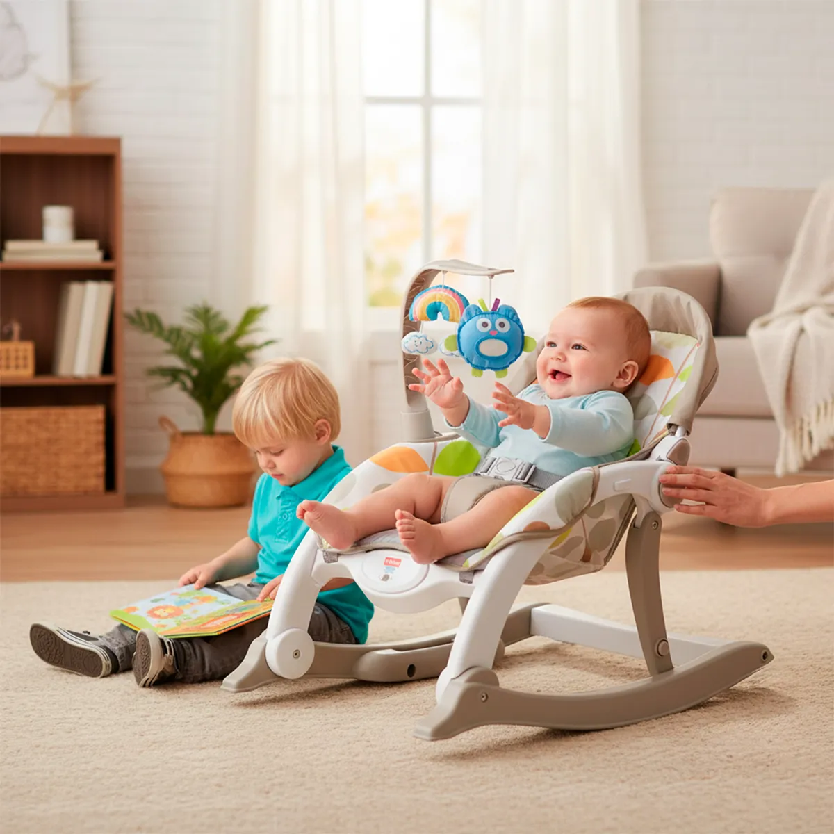 WINFUN - Silla para bebé didáctica Winfun: Crece conmigo 2 en 1