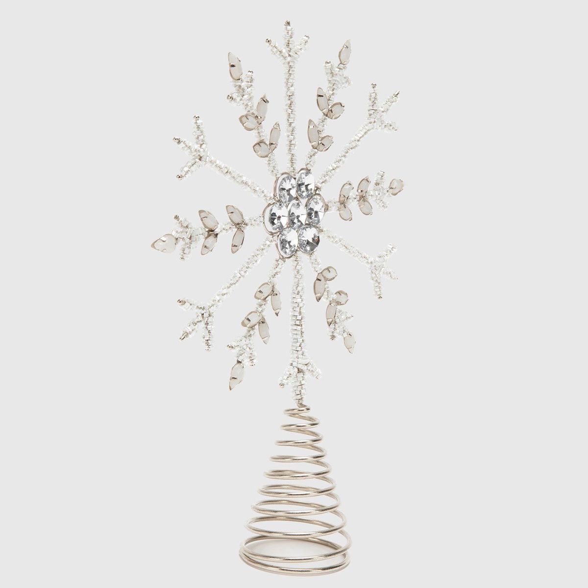 MICA - Adorno Punta de Árbol: Copito de Nieve 26 cm