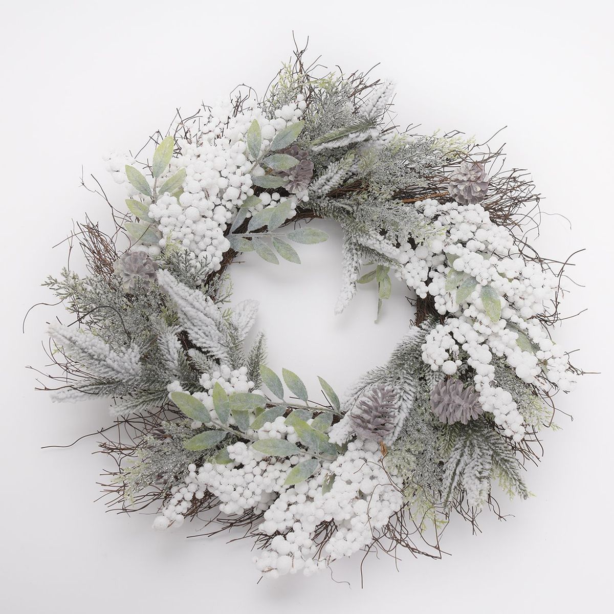 MICA - Corona Navideña: Adorno para Puerta 60 cm